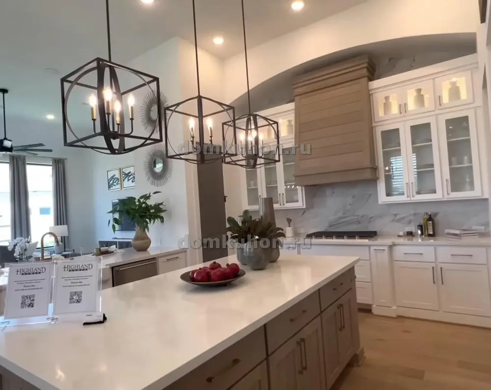 Кухня с островом - Рим 3